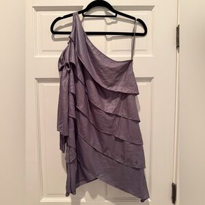 BCBG MAXAZRIA one shoulder dress sz xxs